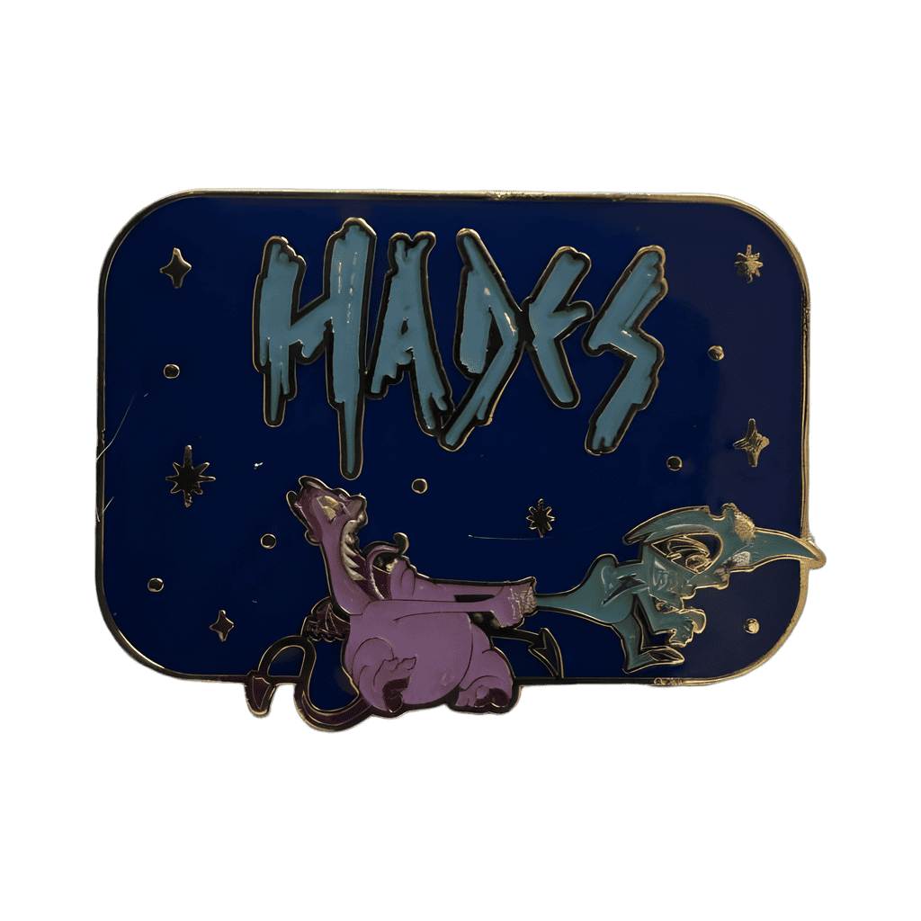 Hades License Plate Disney pin