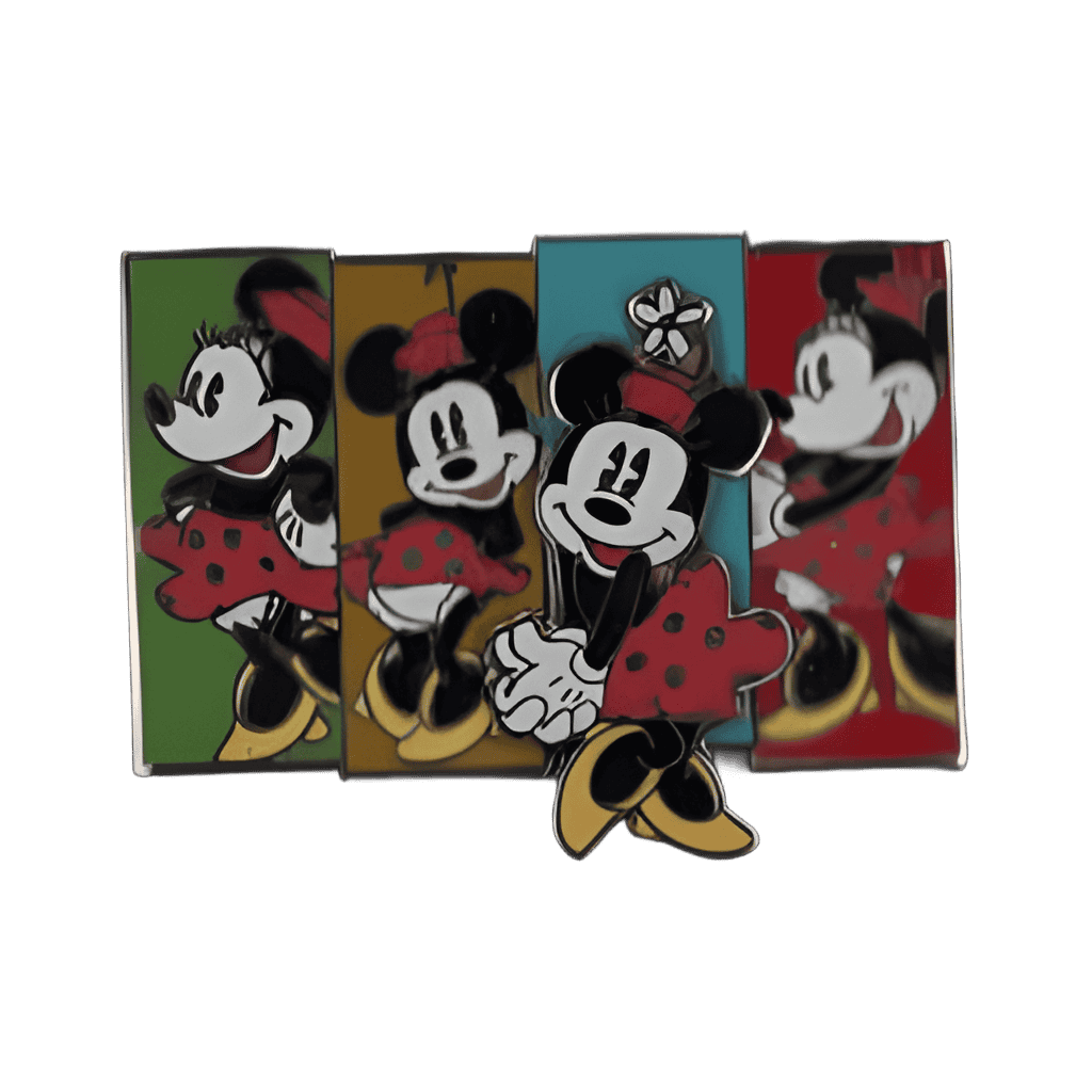 Minnie Mouse Colorful Squares Disney pin