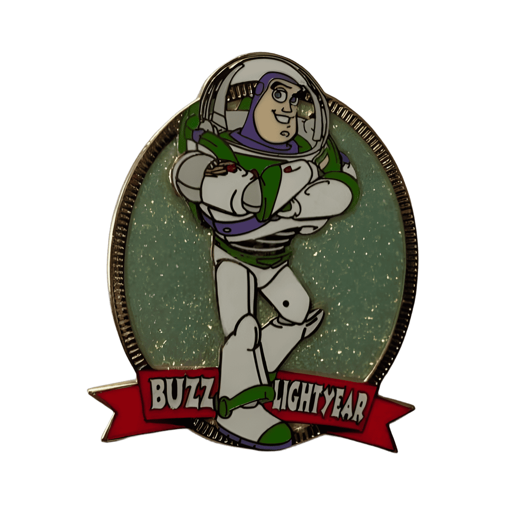 Buzz Lightyear Glitter Pin Disney pin