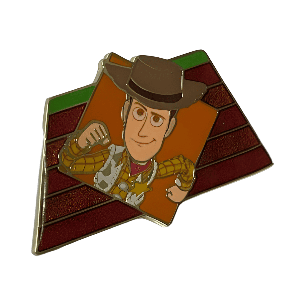 Running Track Puzzle - D6 - Woody Disney pin
