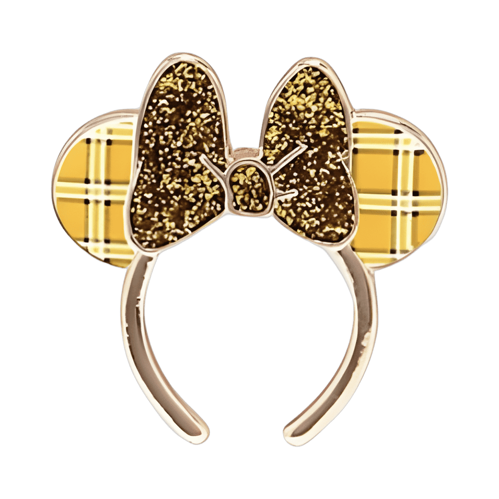 Yellow Plaid Disney pin
