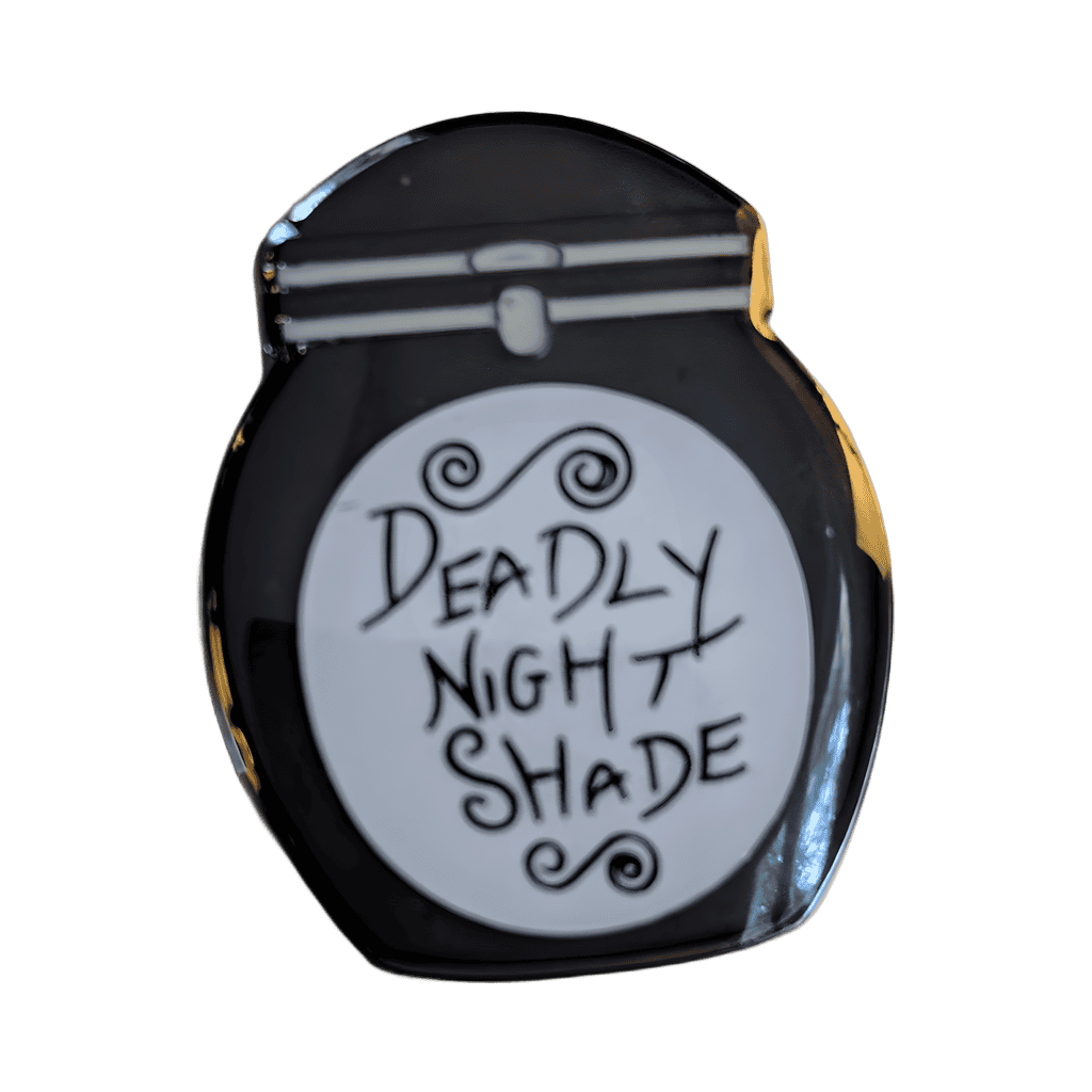 Deadly Night Shade Disney pin