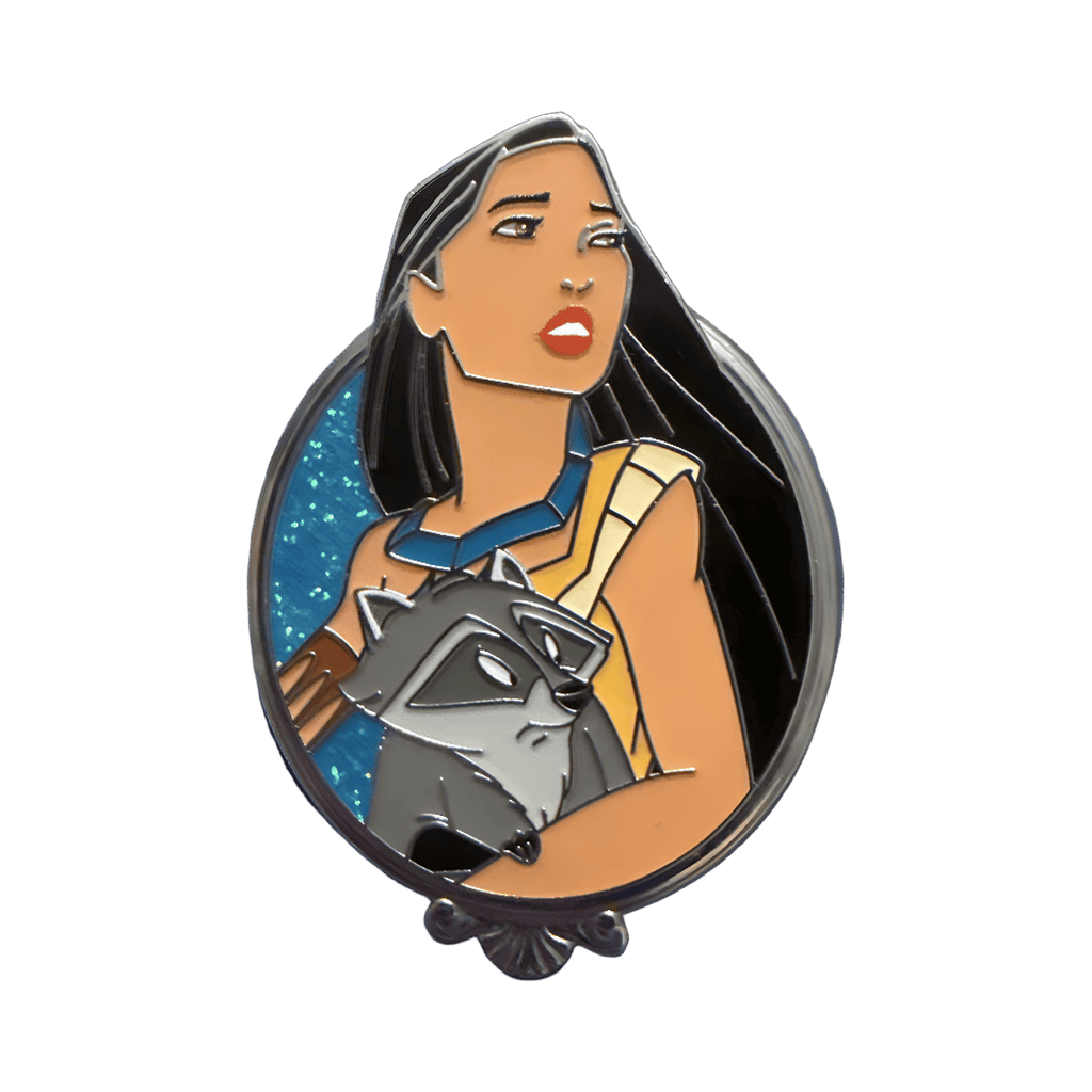 Pocahontas and Meeko Disney pin