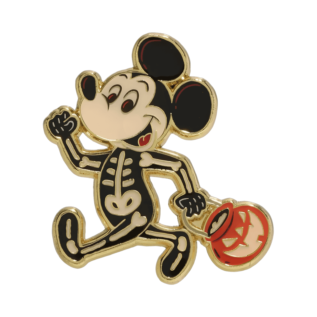 Skeleton Mickey Disney pin