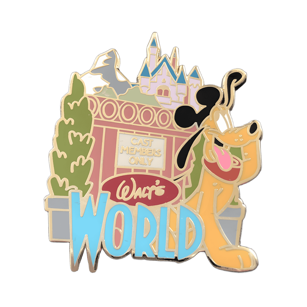 Walt's World (Pluto) Disney pin