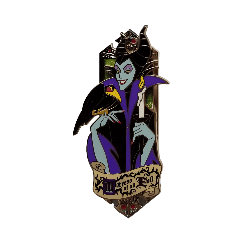 The Mistress of All Evil Disney pin