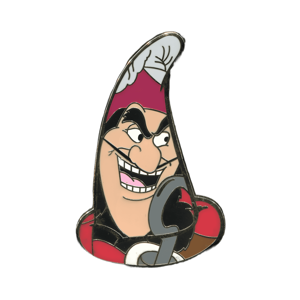 Captain Hook Disney pin