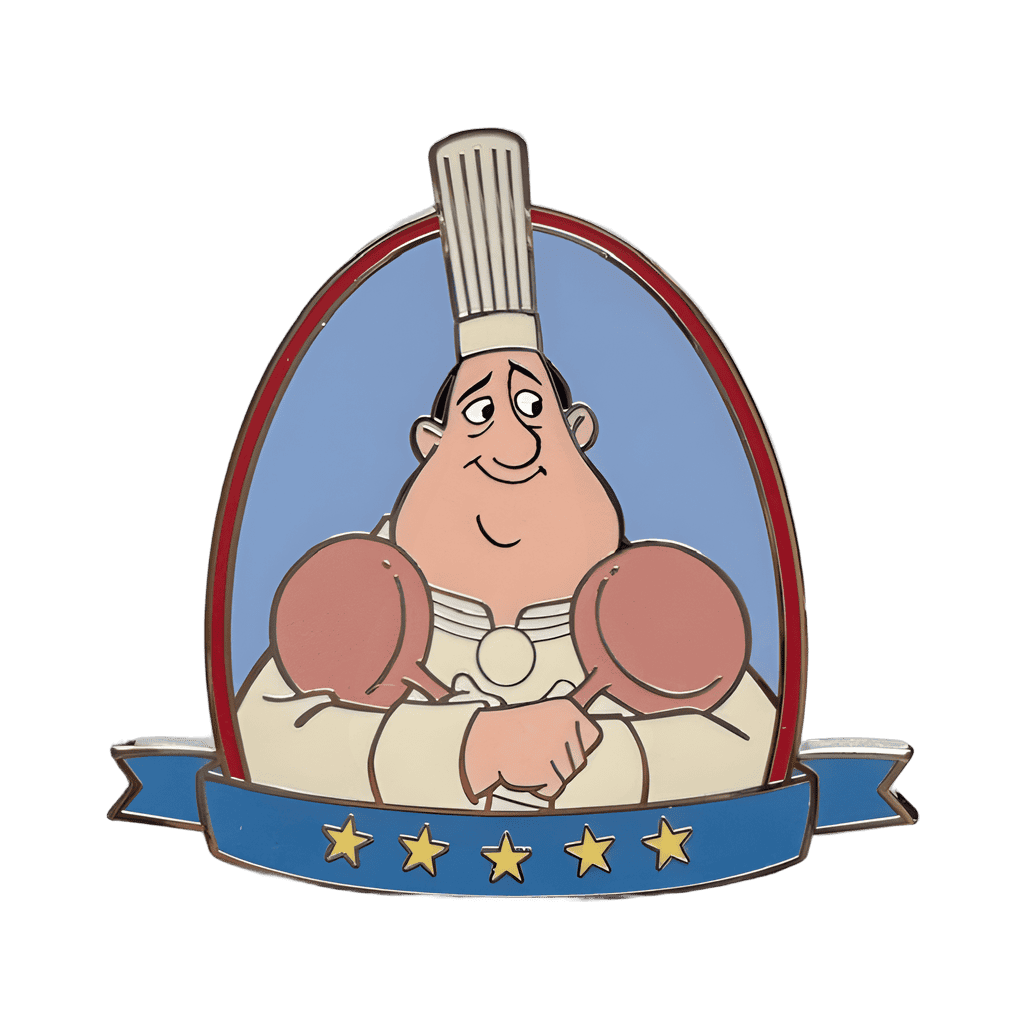 Gusteau Disney pin