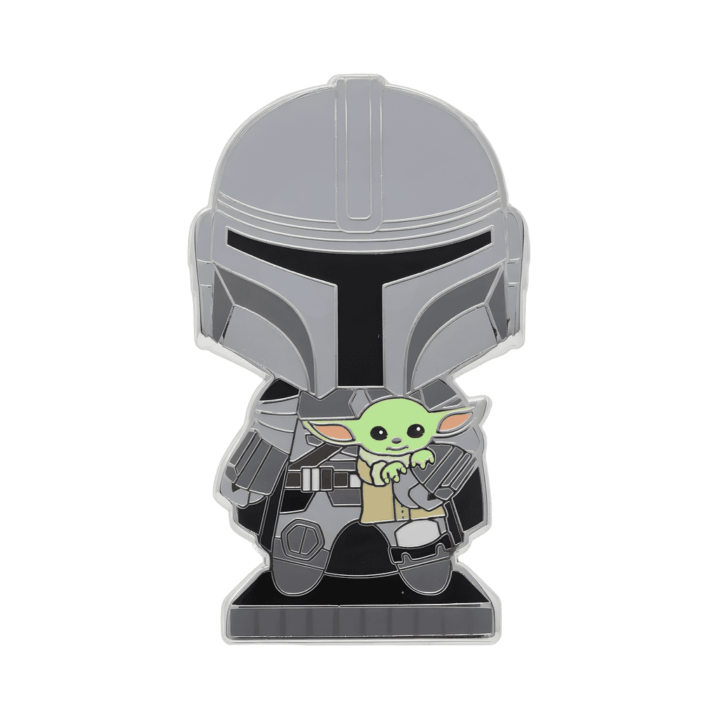 Mandalorian and Grogu Disney pin