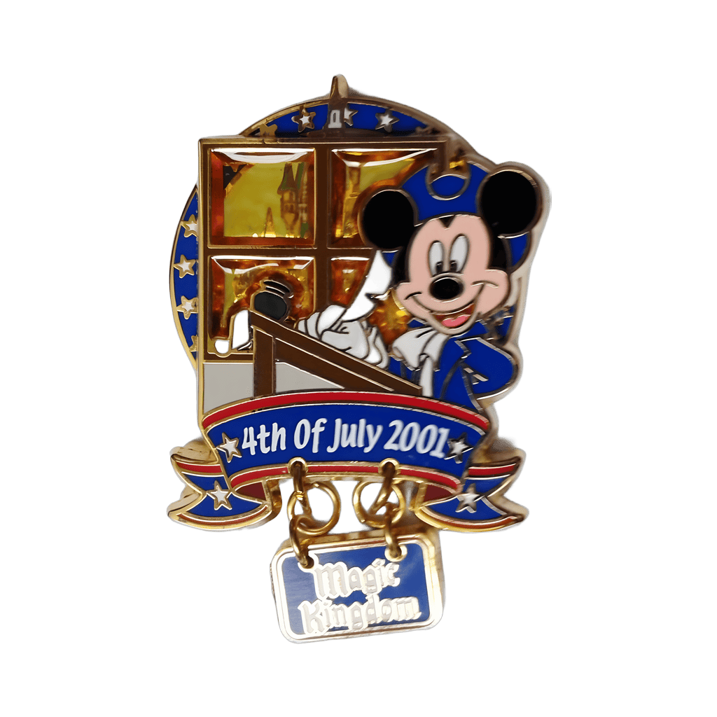 2001 - Magic Kingdom - Mickey Signing Declaration of Independence Disney pin