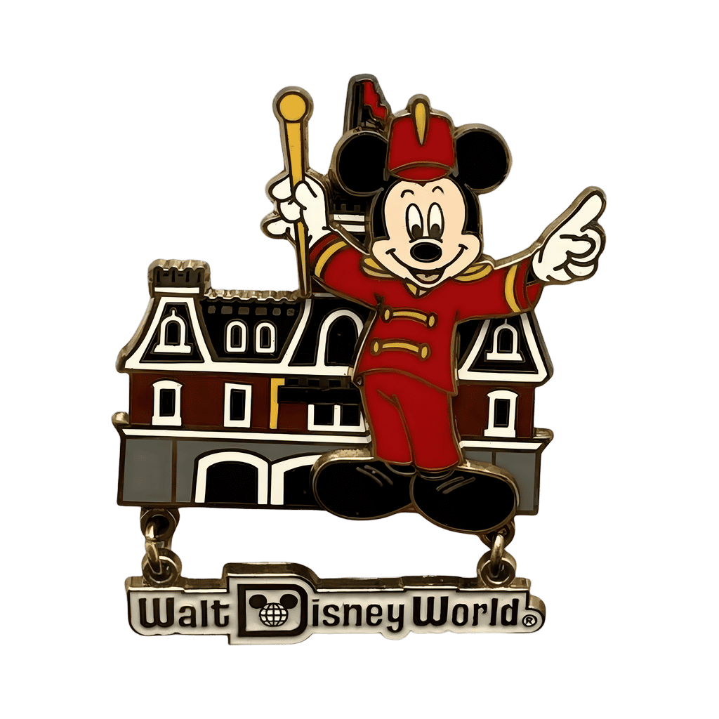 Main Street U.S.A. with Mickey Mouse Disney pin