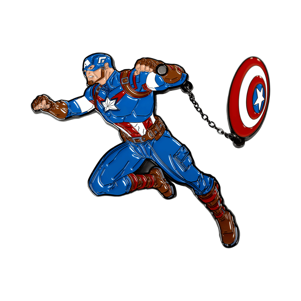 Captain America with Shield Disney pin