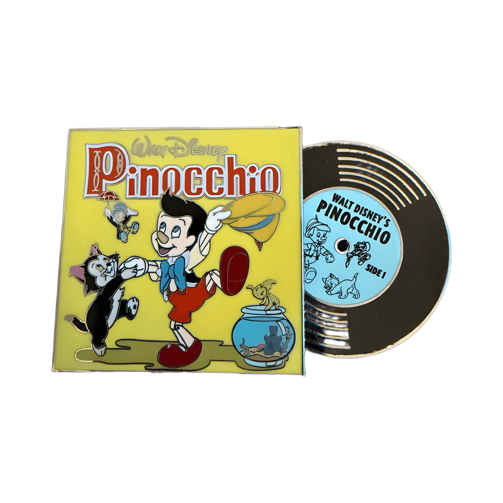 Pinocchio Record Disney pin