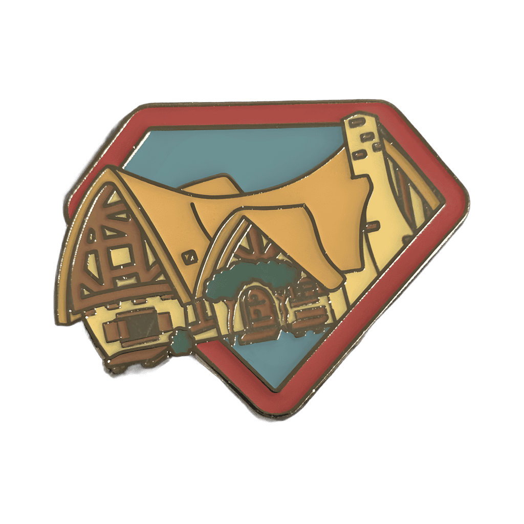 Snow White's Cottage Disney pin