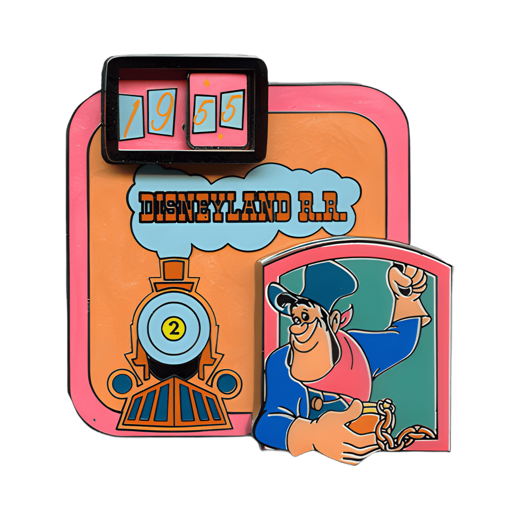 Disneyland Railroad - Casey Jones Disney pin