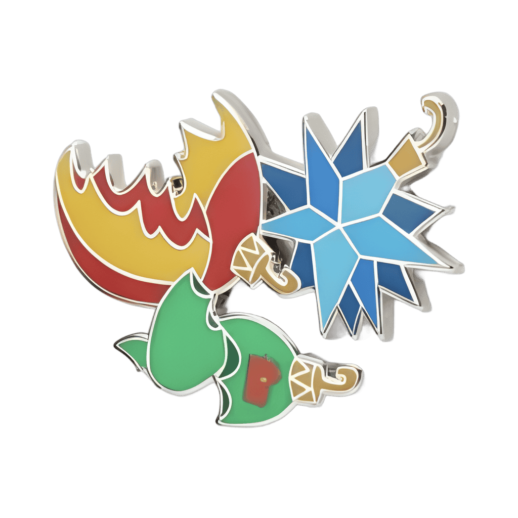 Broken Christmas Ornaments Disney pin