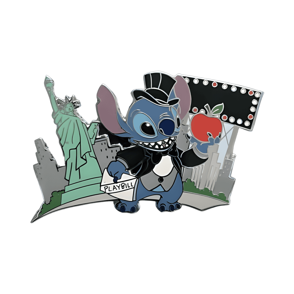 Stitch in New York Disney pin