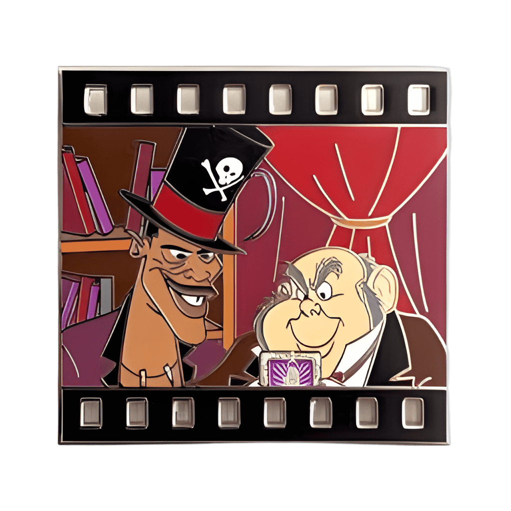 Villainous Friends and Family Film Strips Mystery Set - Dr. Facilier and Lawrence Disney pin