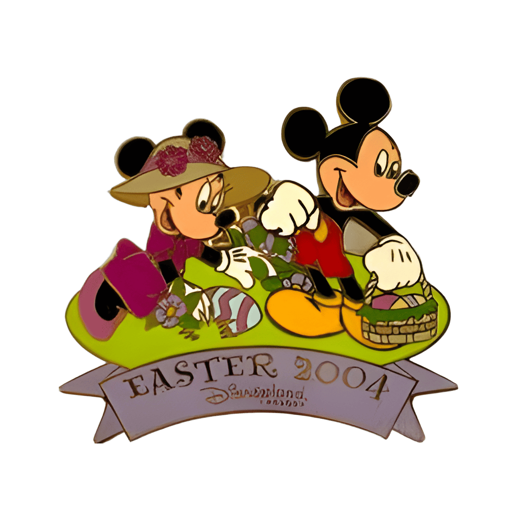 Mickey and Minnie Mouse Disney pin