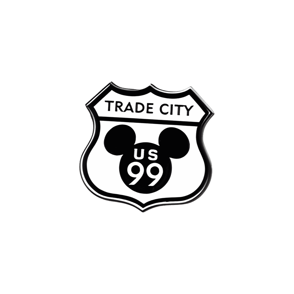 Trade City Road Signs - Trade City US 99 Disney pin