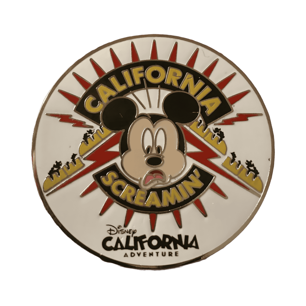 Mickey Scared Disney pin