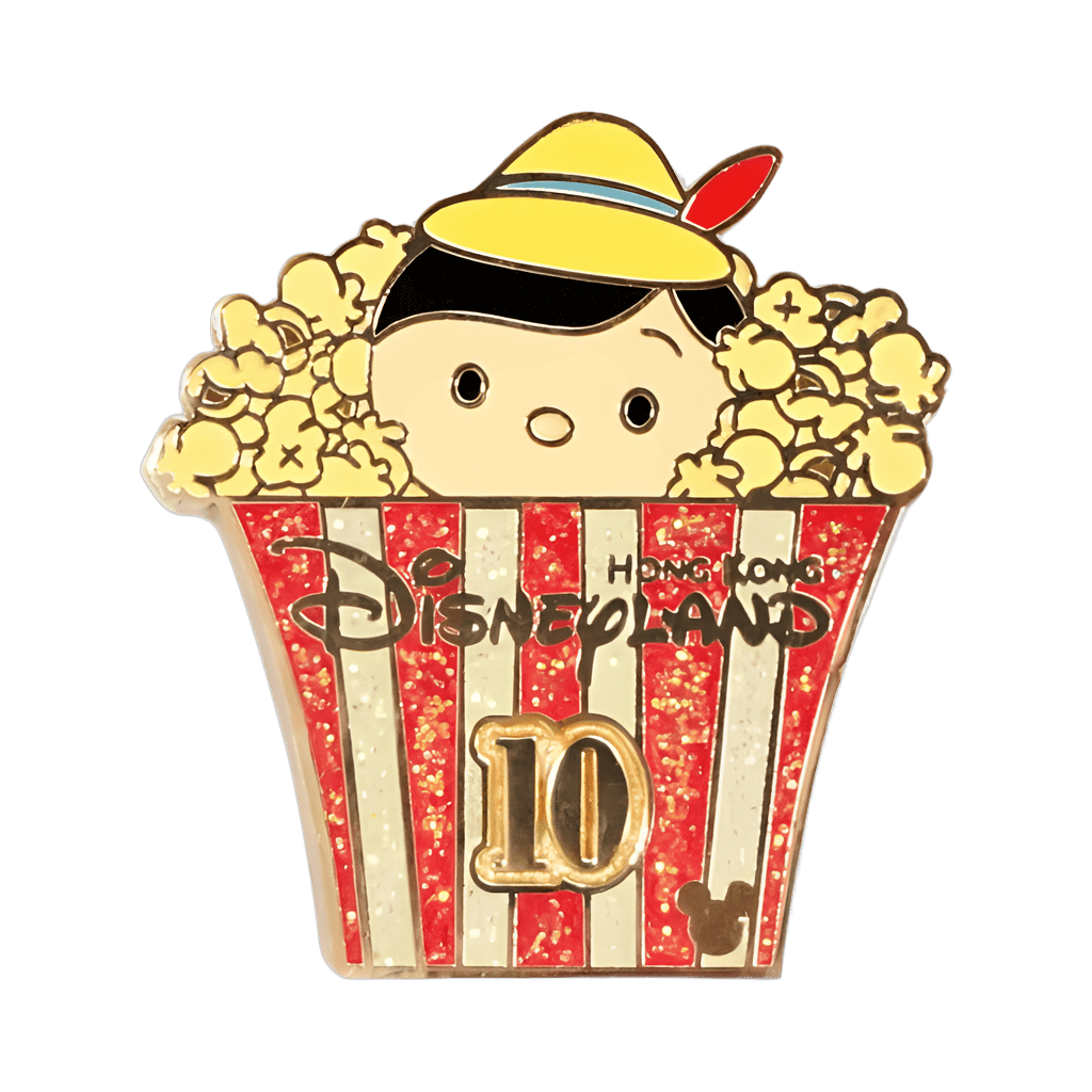 Tsum Tsum Pinocchio Popcorn Disney pin