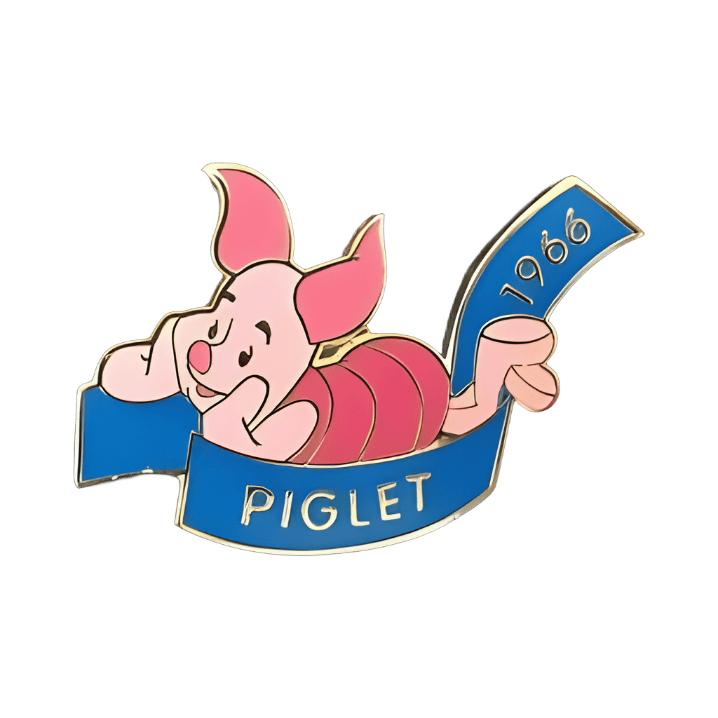 Piglet 1966 Disney pin
