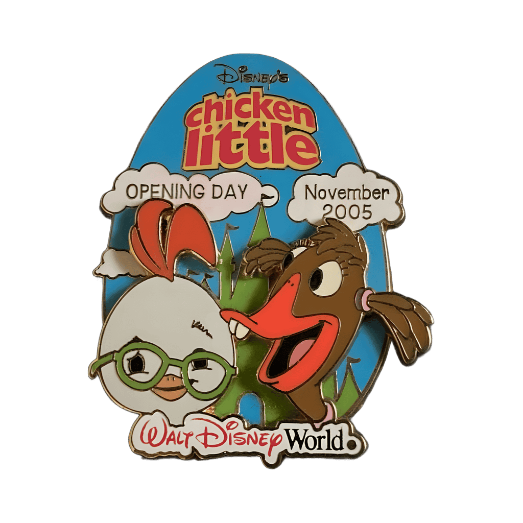 Chicken Little - Opening Day - Chicken Little & Abby M Disney pin