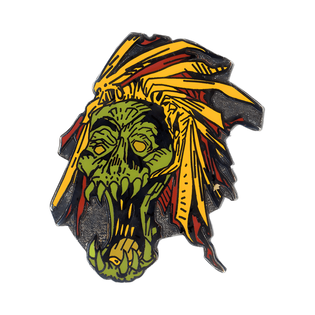 Corn Huxk Skull Disney pin