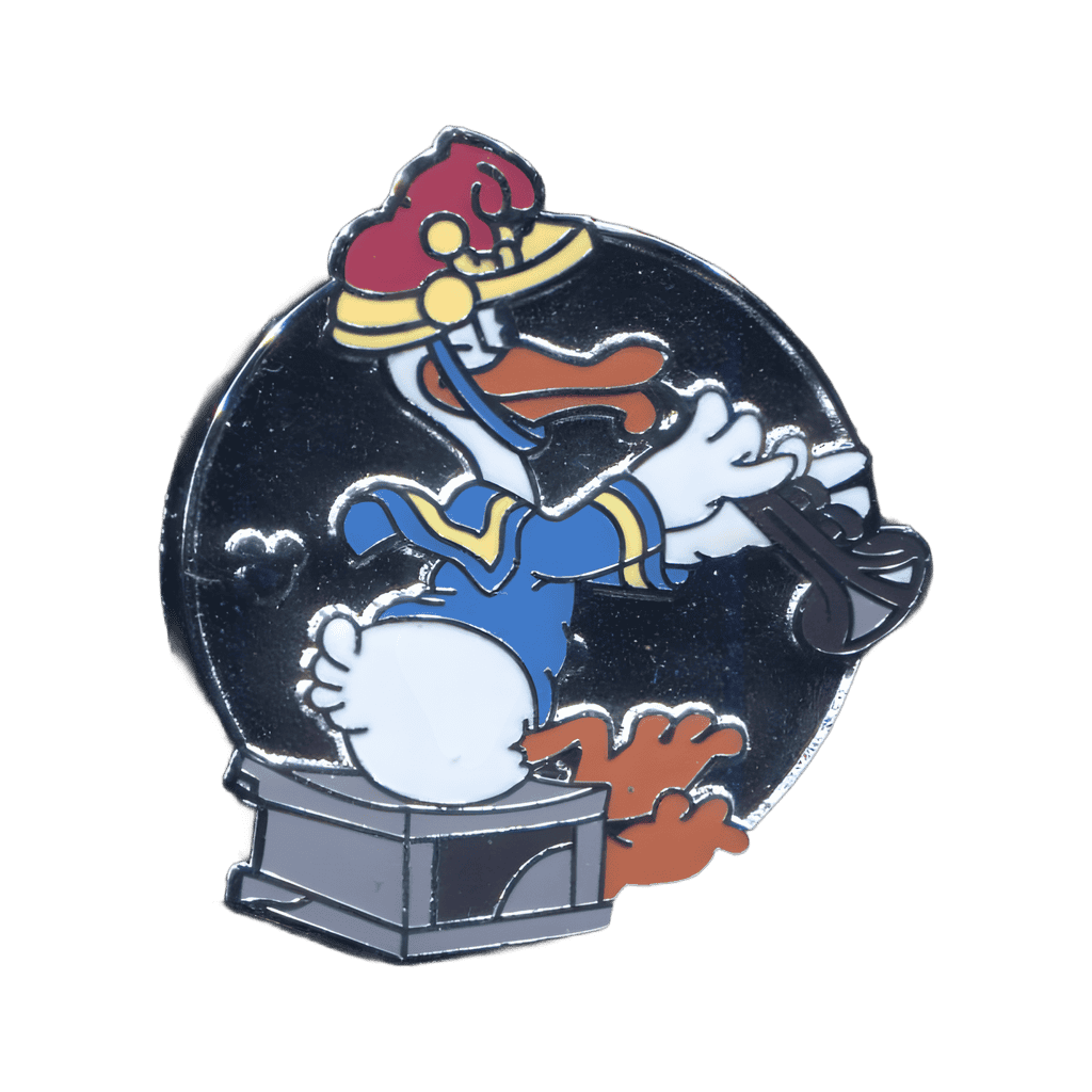 Donald Duck on Clarinet Disney pin
