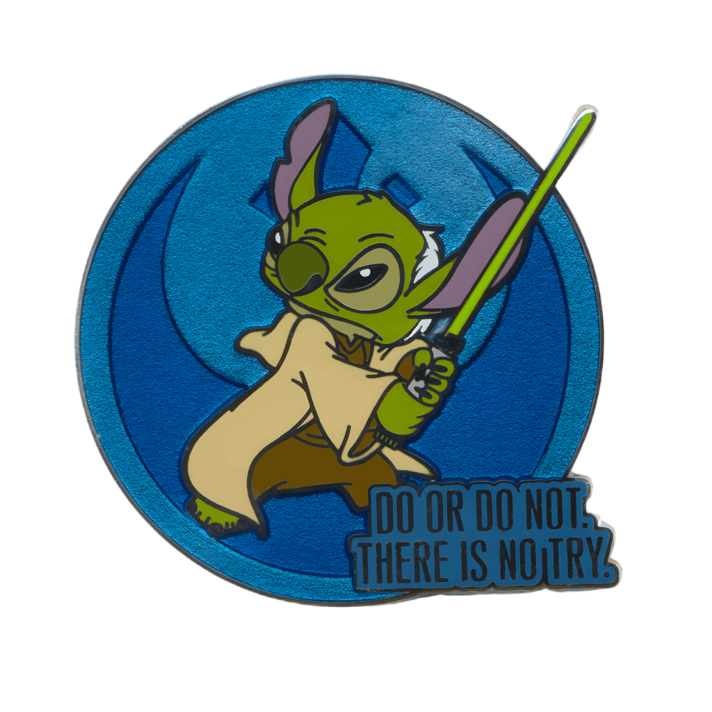 Yoda Stitch - Do or do not, there is no try. Disney pin