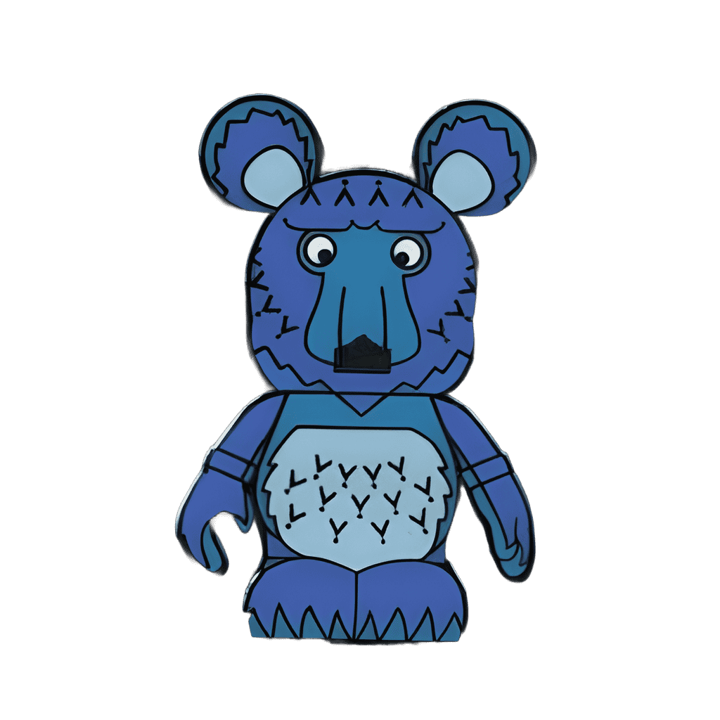 Camp Minnie-Mickey Blue Bear Disney pin