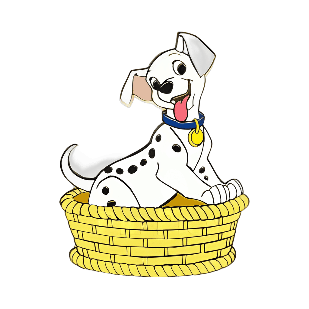 Lucky in a Basket Disney pin