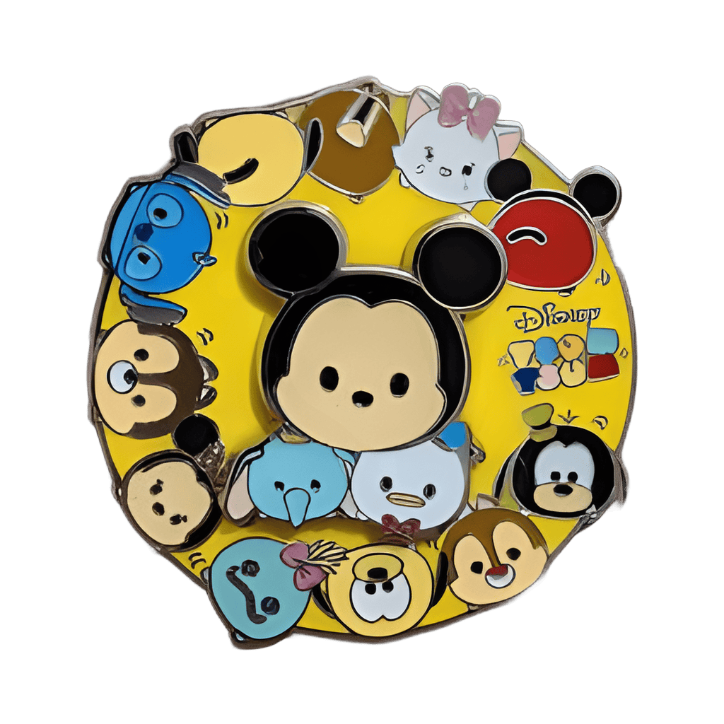 Micky & Friends Tsum Tsum Spinner Disney pin