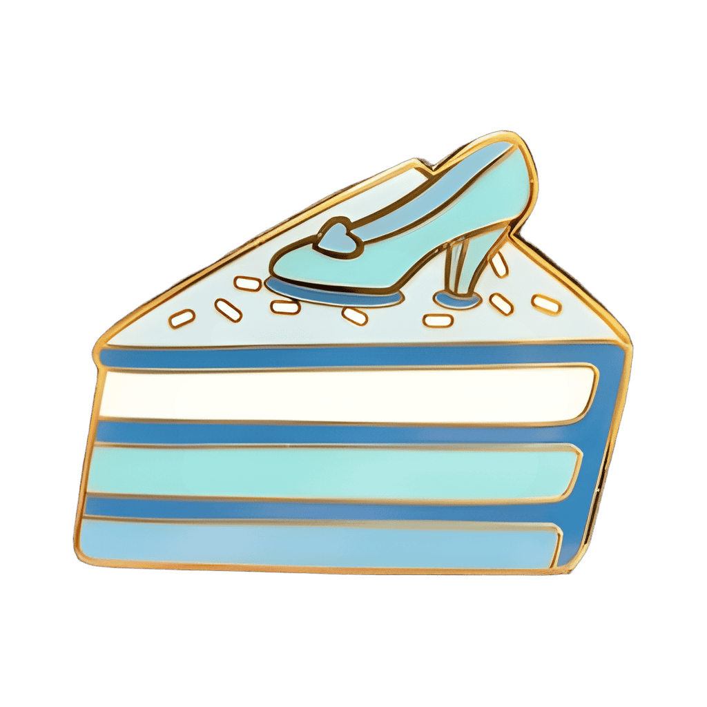Cinderella Cake Slice Disney pin