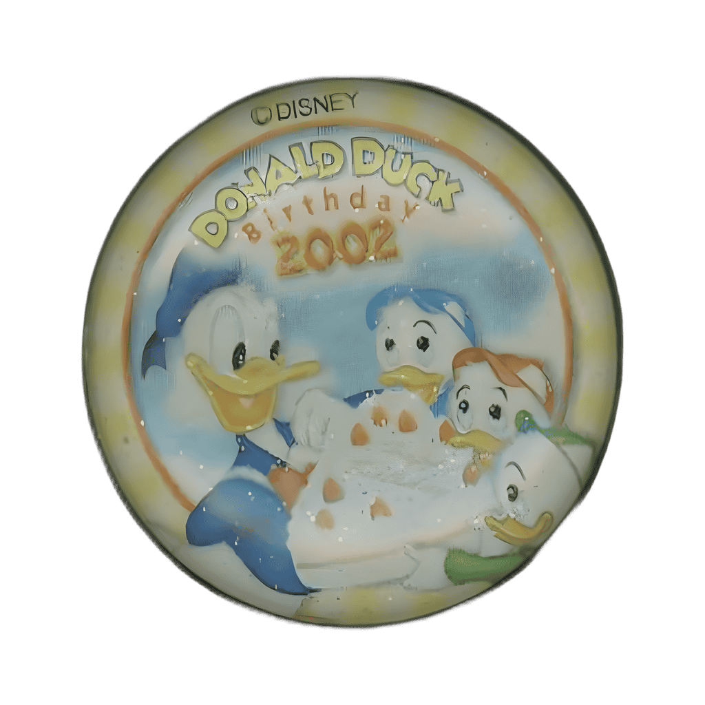 Donald Duck - 2002 Birthday with Huey, Dewey and Louie Disney pin