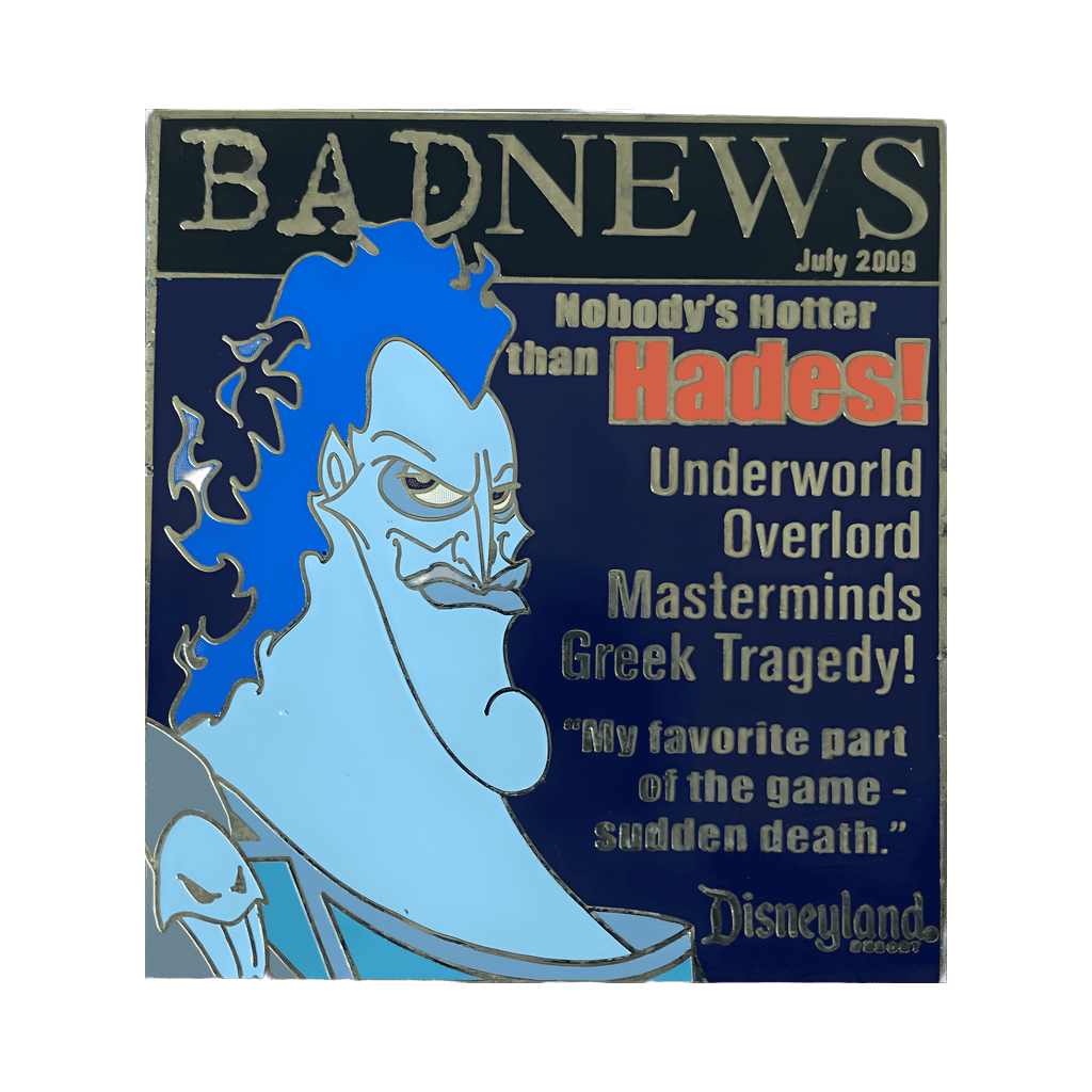 Hades (July) Disney pin