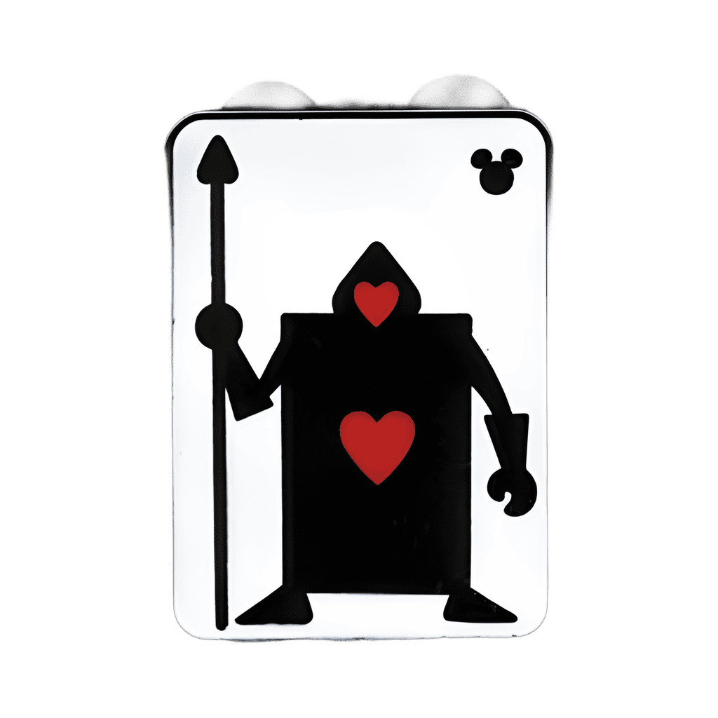 Ace of Hearts Disney pin