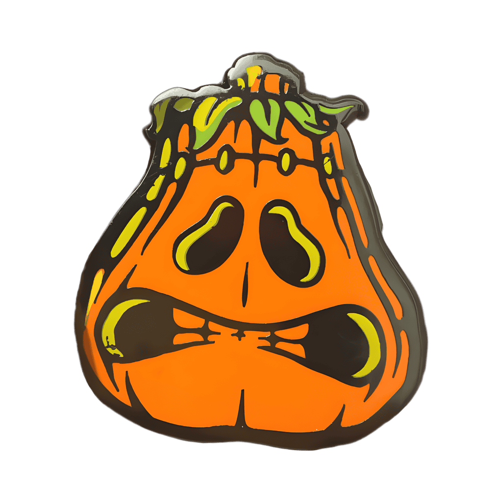 Scared Jack-o-Lantern Disney pin
