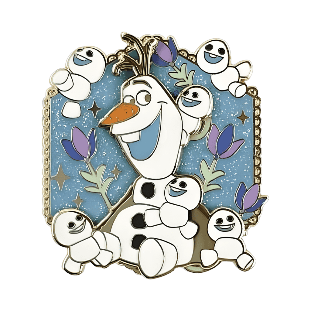 Olaf and Snowgies Disney pin