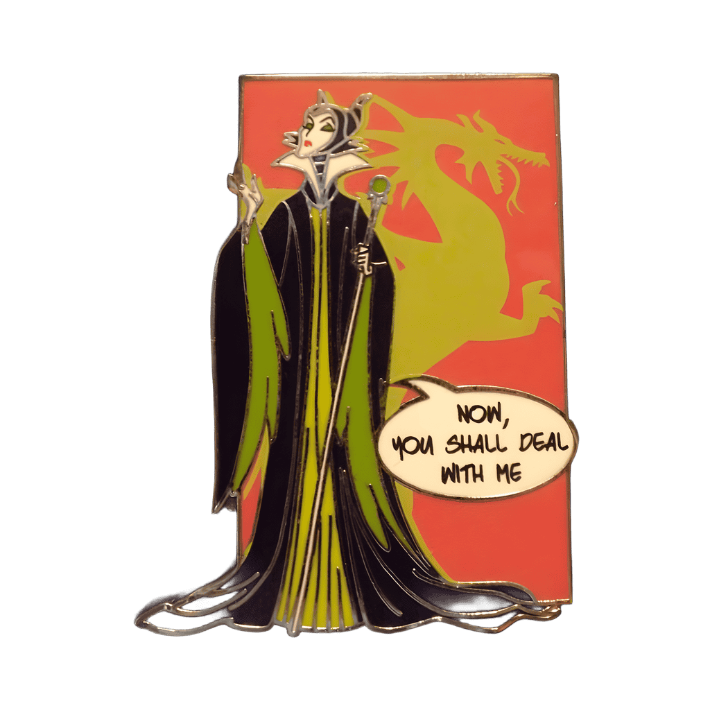 Maleficent Disney pin