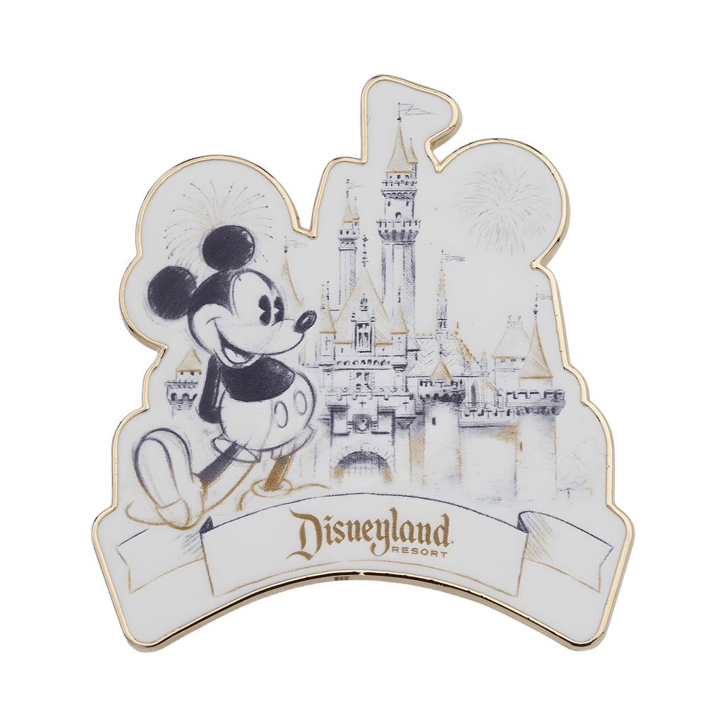 Mickey Mouse and Sleeping Beauty Castle Disney pin