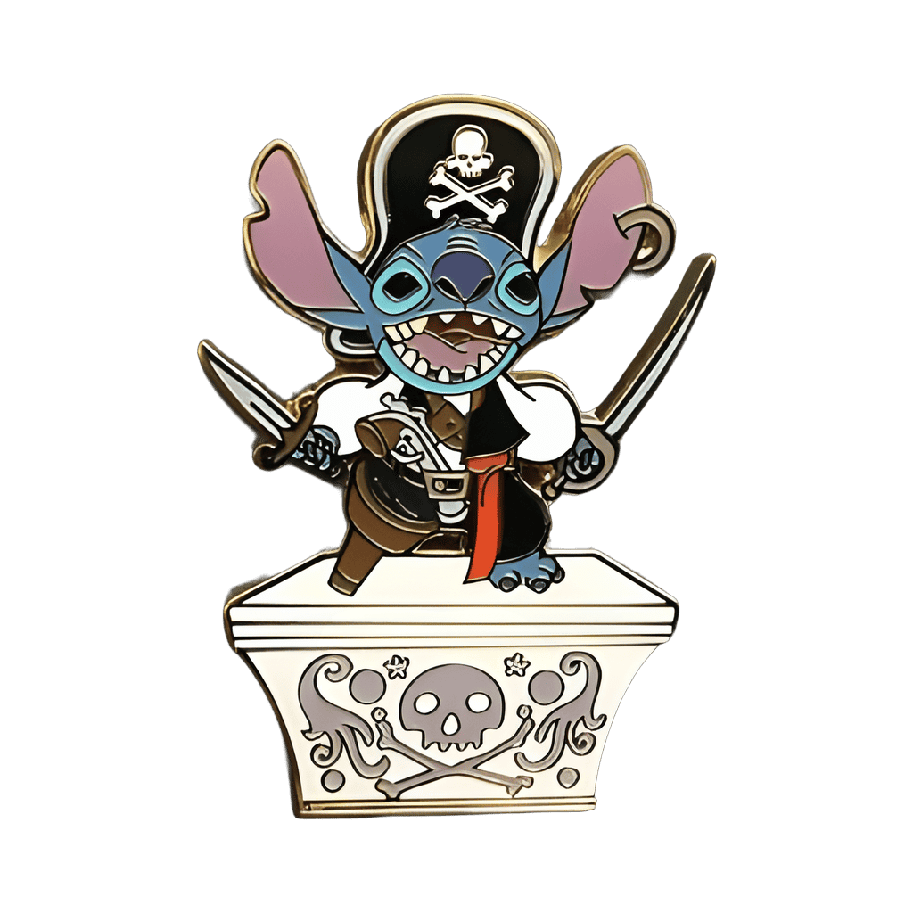 WDW - Adventures on the 7 Seas Lagoon - Stitch Disney pin