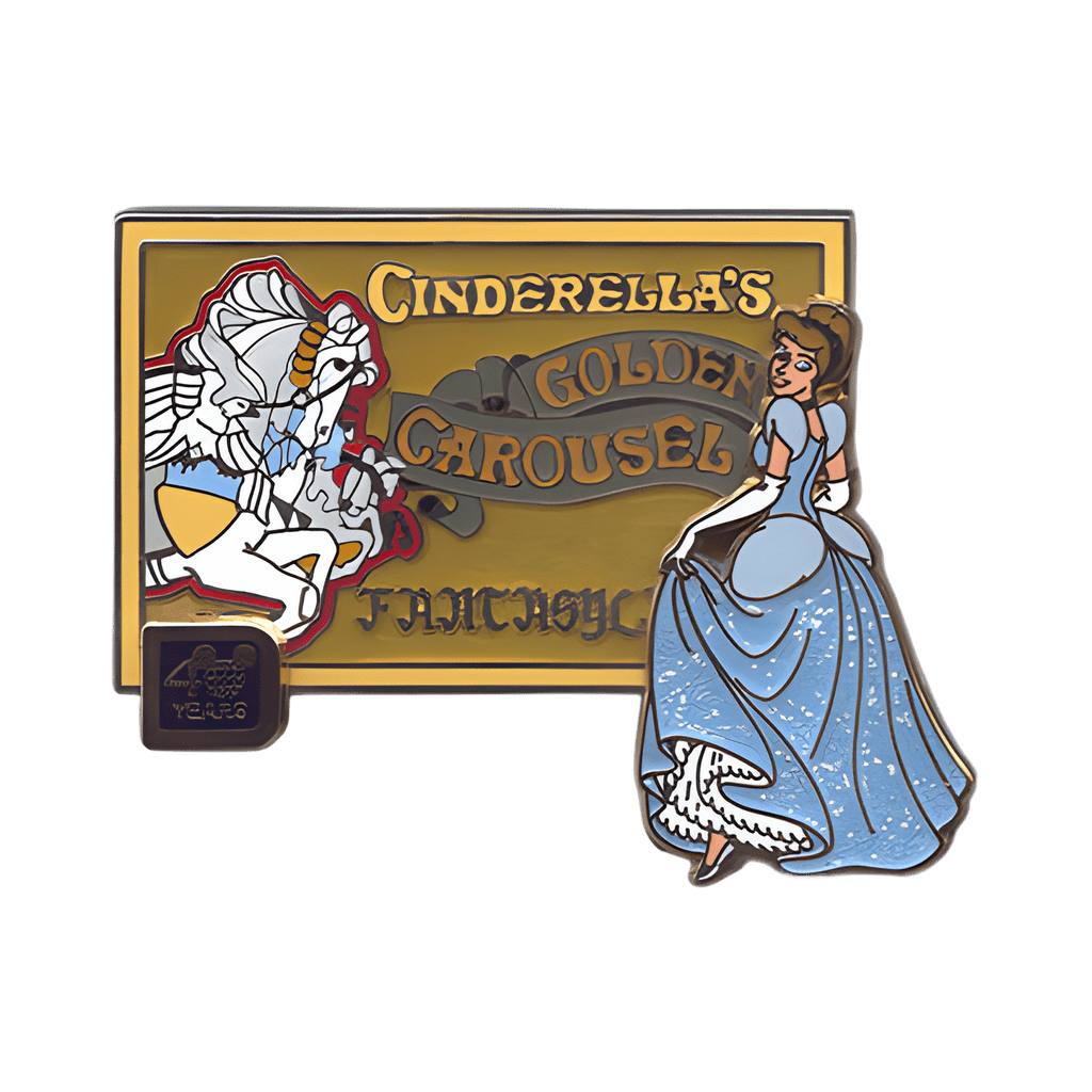 Cinderella's Golden Carousel Disney pin