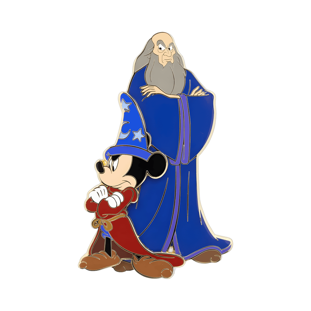Enchanted Apprentice - Sorcerer Mickey and Yen Sid Disney pin