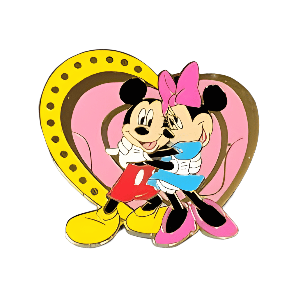 Sweetheart Pin - Mickey and Minnie Disney pin