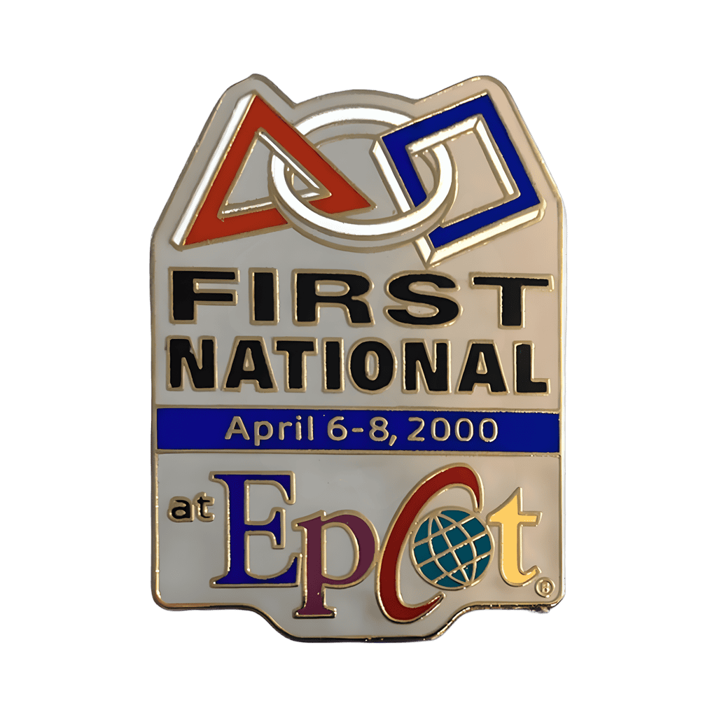 FIRST National Robotics at Epcot — April 6-8, 2000 Disney pin