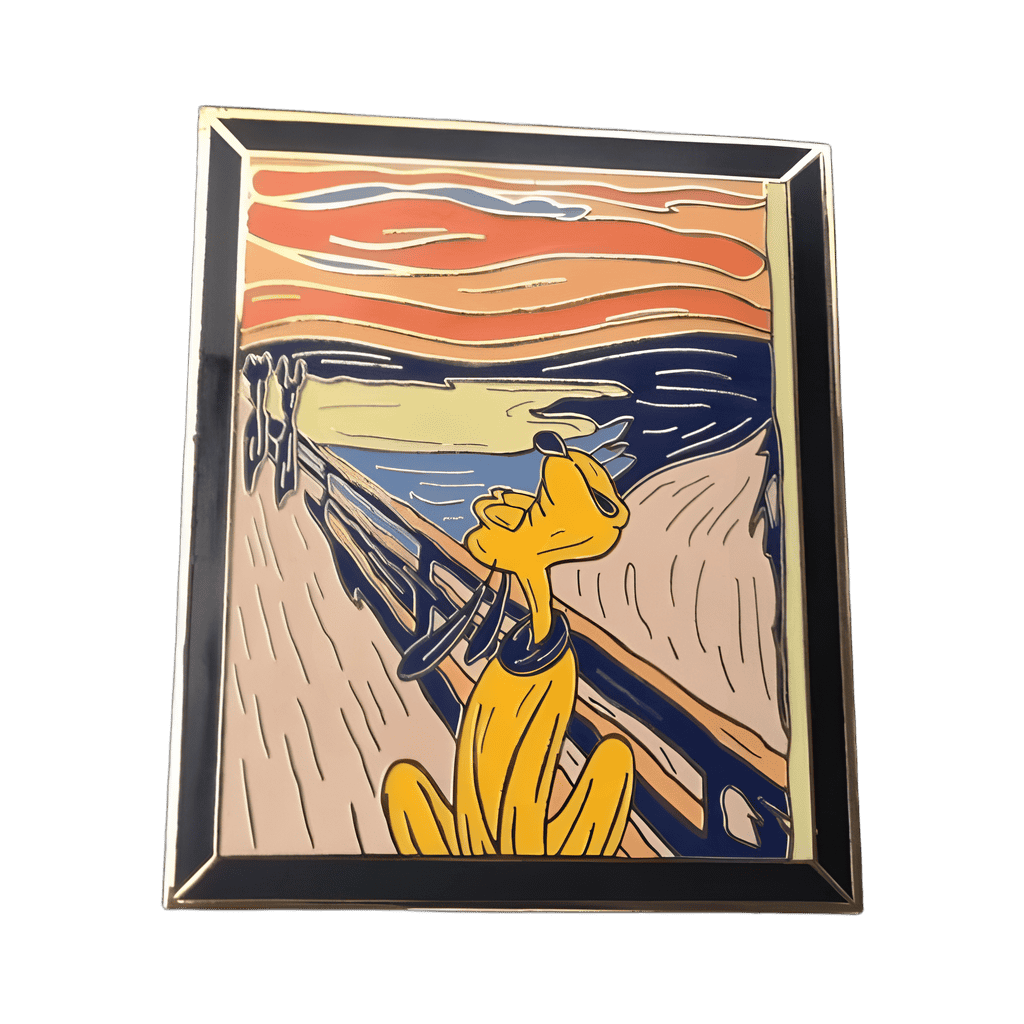 Masterpiece Series #1 (Pluto Howling) Disney pin