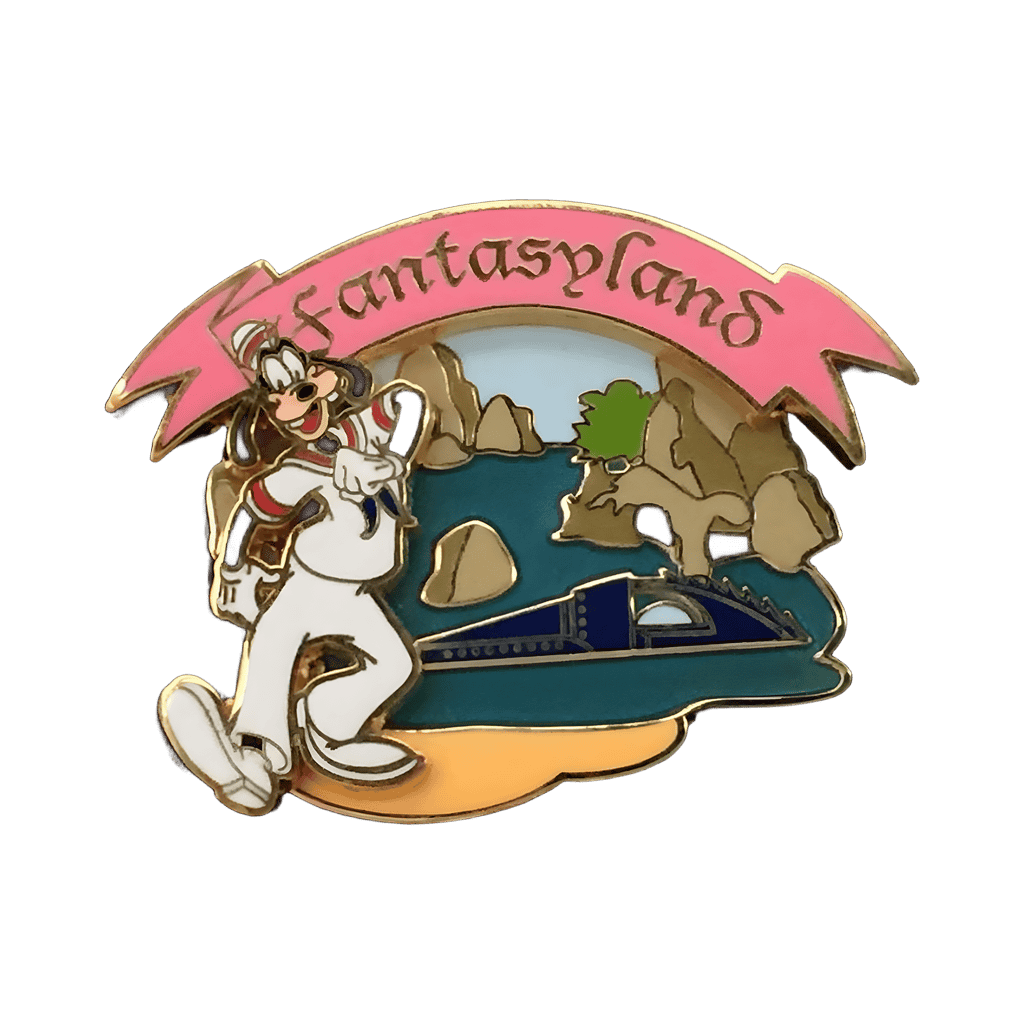 Fantasyland - Goofy Disney pin