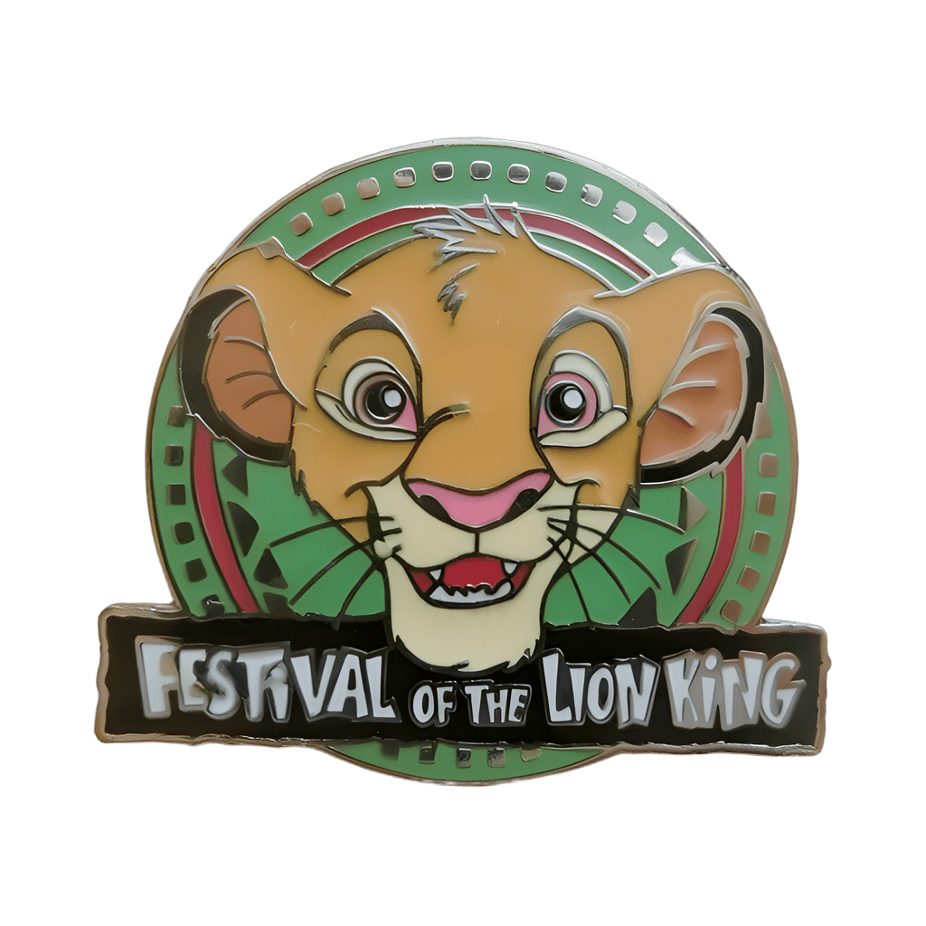 Animal Kingdom Bucket Hat 2002 6-Pin Set — Festival of the Lion King Disney pin